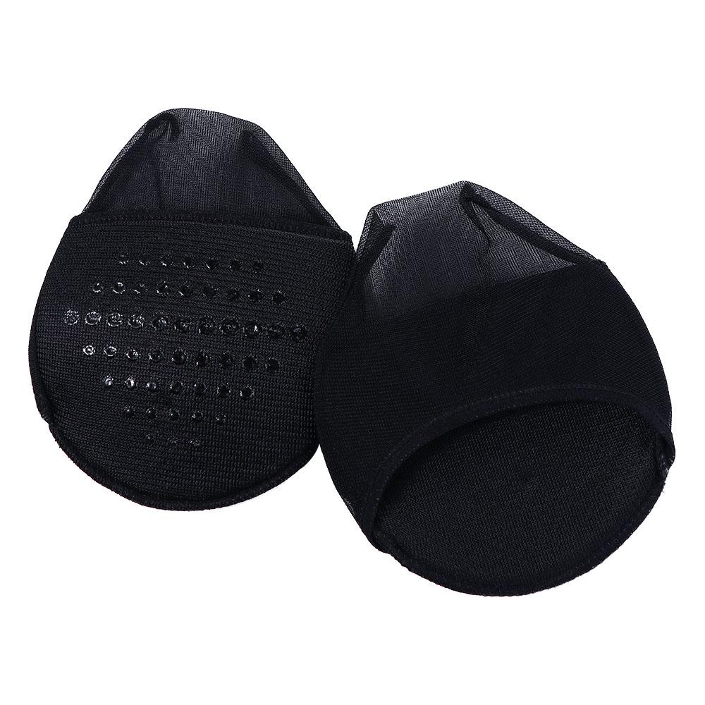 Summer Girls Silicone Dotted Forefoot Insoles Invisible Socks Half Palm Socks Women Hosiery