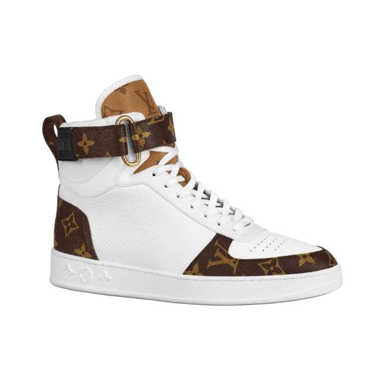 Louis Vuitton Lv Boombox High Top Sneakers White Women's 1A87Q2