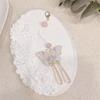 Lightweight Butterfly Car Pendant Polyester Tassel Rearview Mirror Pendant  Car Interior