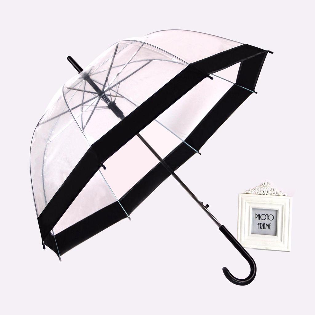 Korean Style Transparent Apollo Princess Mushroom Umbrella