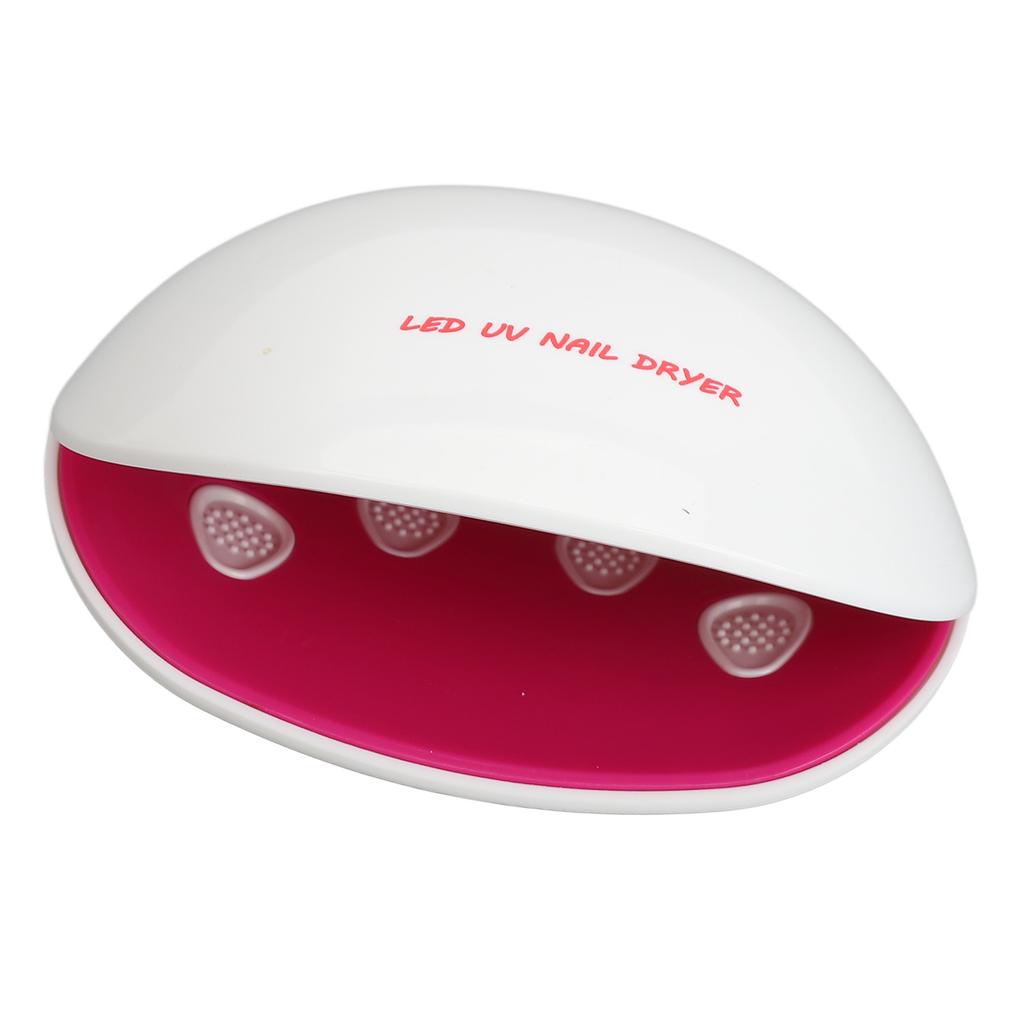 LED Nail Gel Polish Dryer Shaped 12pcs Light Chips 180 Degrees Drying Nail Curing Lamp