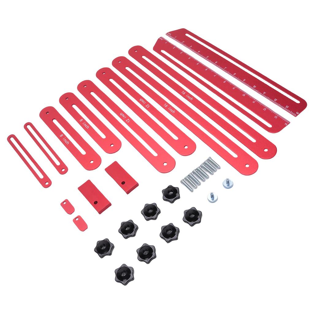 Stair Tread Gauge Aluminum Alloy Stair Tread Template Tool for Home DIY Renovation and Professional