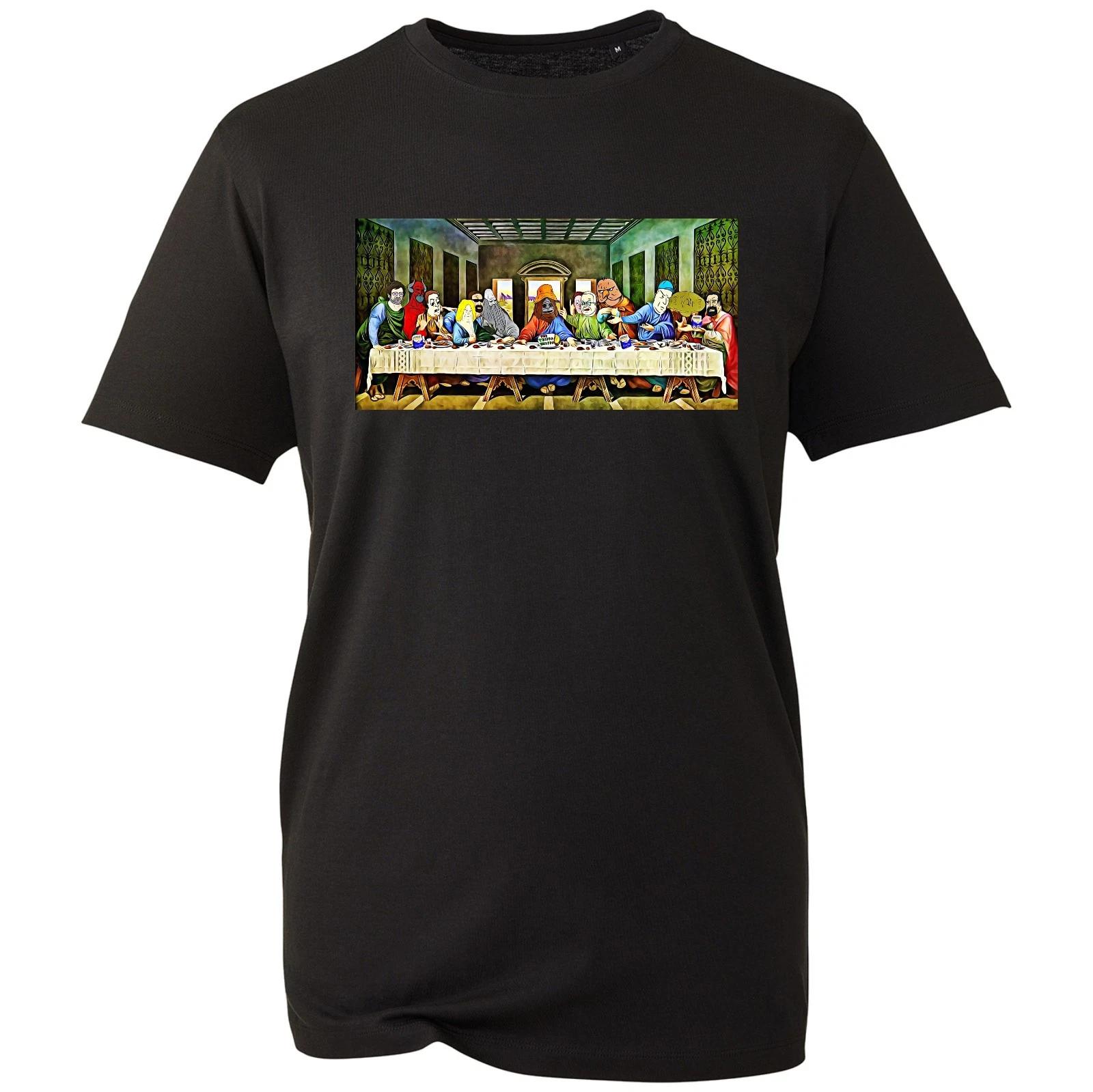 

The Last Supper T-shirt Bible Inspired painting Jesus Top Men s Unisex Gift Tee 3XL