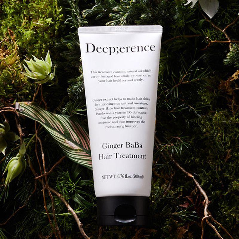DEEPERENCE Имбирный Баба Уход за волосами 200 мл Ginger Baba Hair Treatment 200ml