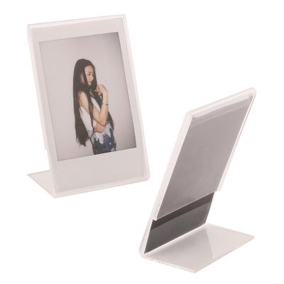 Acryl Mini Sofortbildrahmen Mini Fotorahmen Kleiner Bildhalter für Fujifilm Instax Mini 11/9 Sofortbildkamera Film