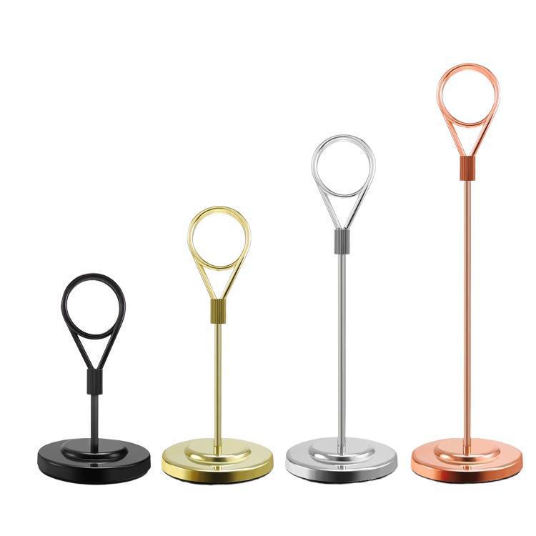 Desktop Memo Clip & Business Card Holder - Photo & Postcard Stand Tray Ornament.