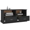 TV Cabinet Black 93 X 35.5 X 45 Cm Particleboard