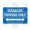 Metallschild Fahrrad Behindertenmotorrad Parkplatz Schild Fahrräder nicht am Zaun befestigen