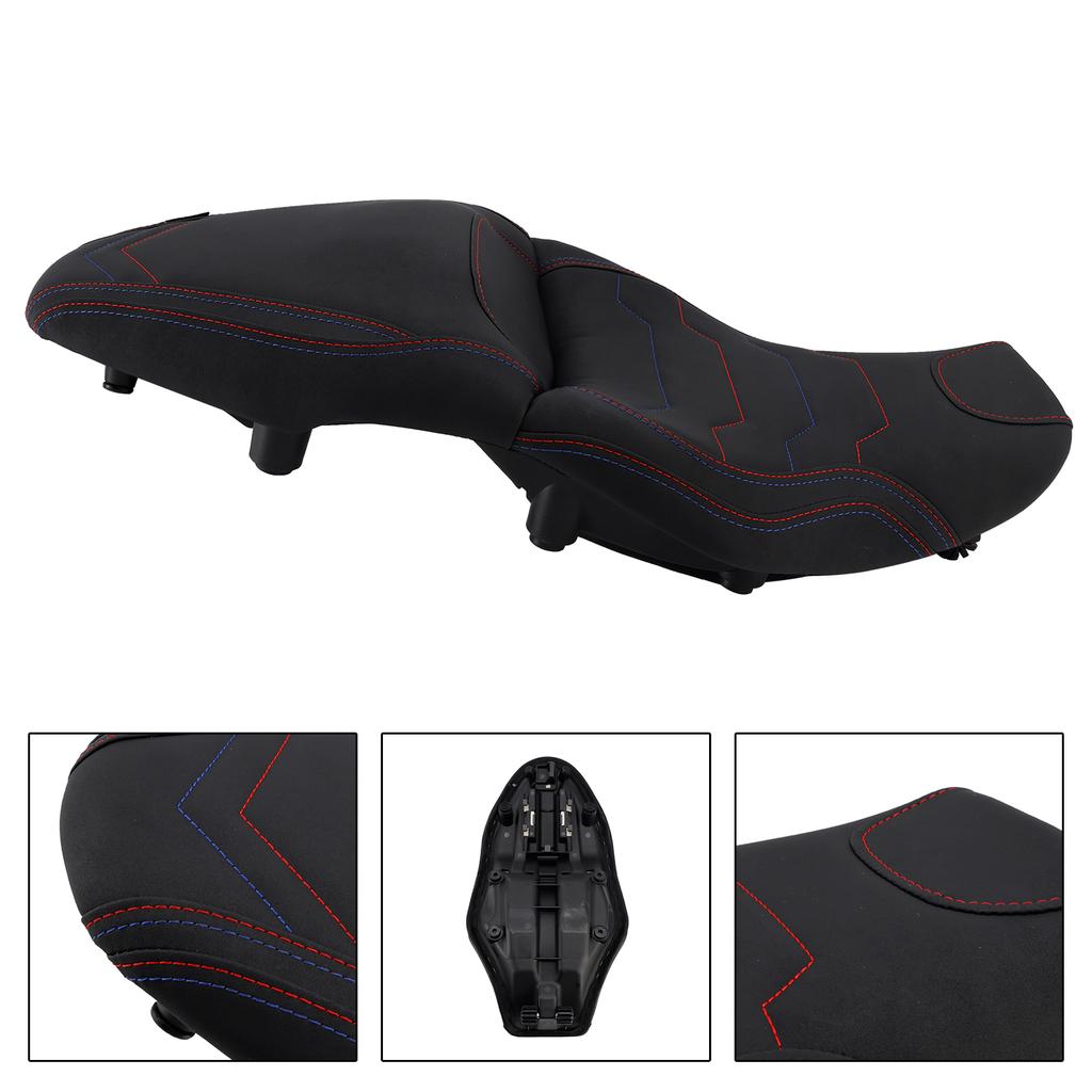 Rider Passenger Seat Front Rear Cushion -20Mm Black For Bmw S1000Xr 20+ M1000Xr