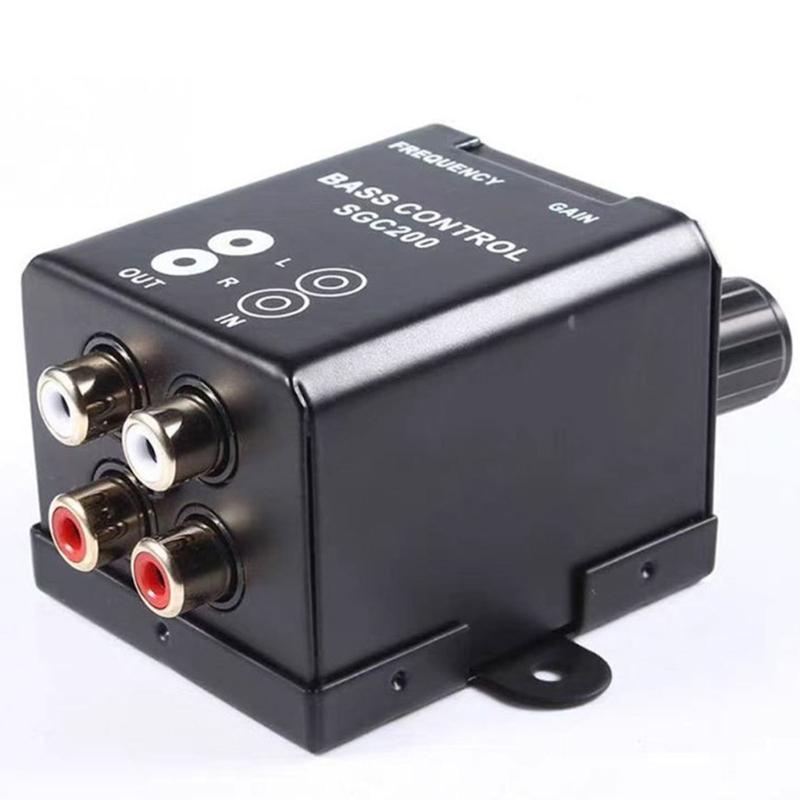 Einstellbarer Verstärker, Auto-Bassregler, Drehknopf, Line-Pegelregler, Fernbedienung, Frequenzregler, Auto-Bassregler