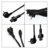 EU European Plug to C5 power Adapter Cable Low Resistance
