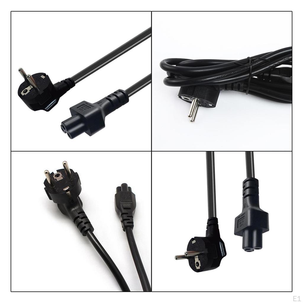 EU European Plug to C5 power Adapter Cable Low Resistance