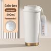Custom Logo Stainless Steel Insulated Coffee Cup - Corporate Meeting Souvenir & Business Gift