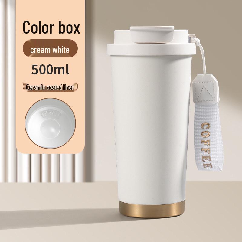 Custom Logo Stainless Steel Insulated Coffee Cup - Corporate Meeting Souvenir & Business Gift