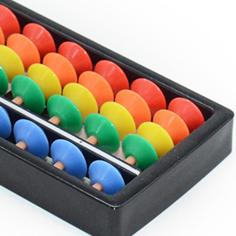 7/9/1113/15/17 Column Plastic Abacus Soroban Calculating Tool Montessori Math Toy For Kids Arithmetic Mental Arithmetic Learn