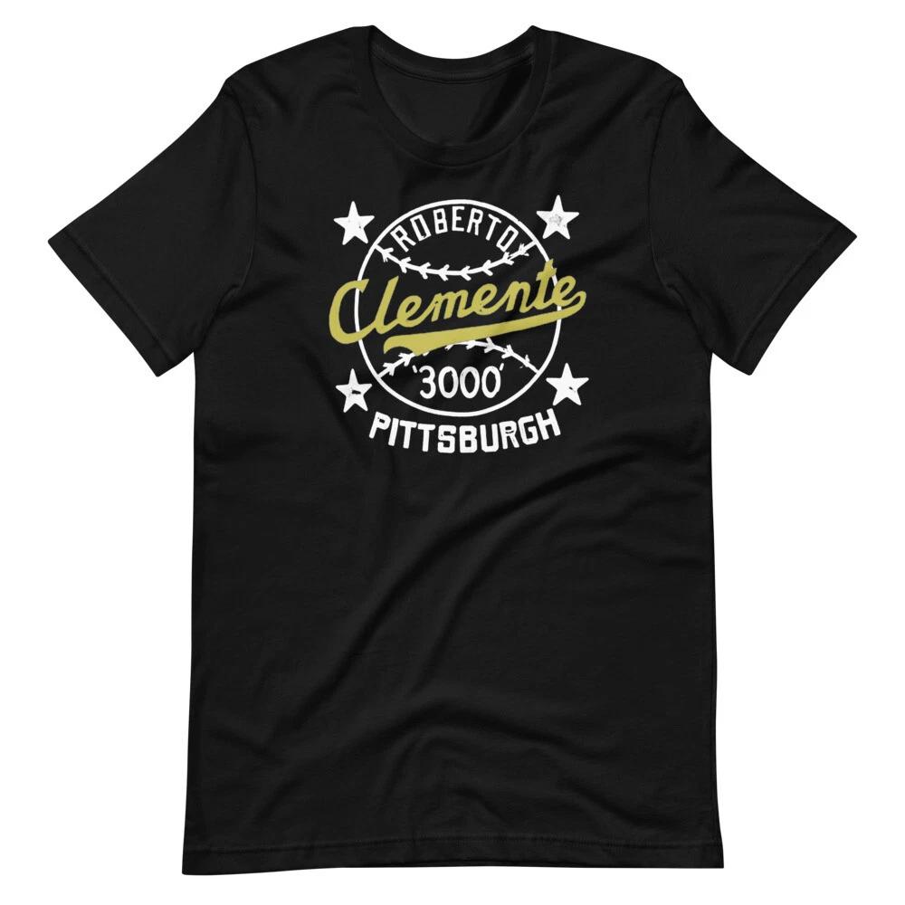 ROBERTO CLEMENTE 3000 Hits Baseball Tee Short-Sleeve Unisex T-Shirt