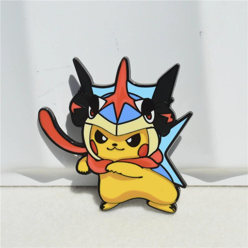 Anime Game Pokemon Brooches for Clothing Women Men Badges Lapel Pins for Backpack Hard Enamel Pins Fashion Accessories