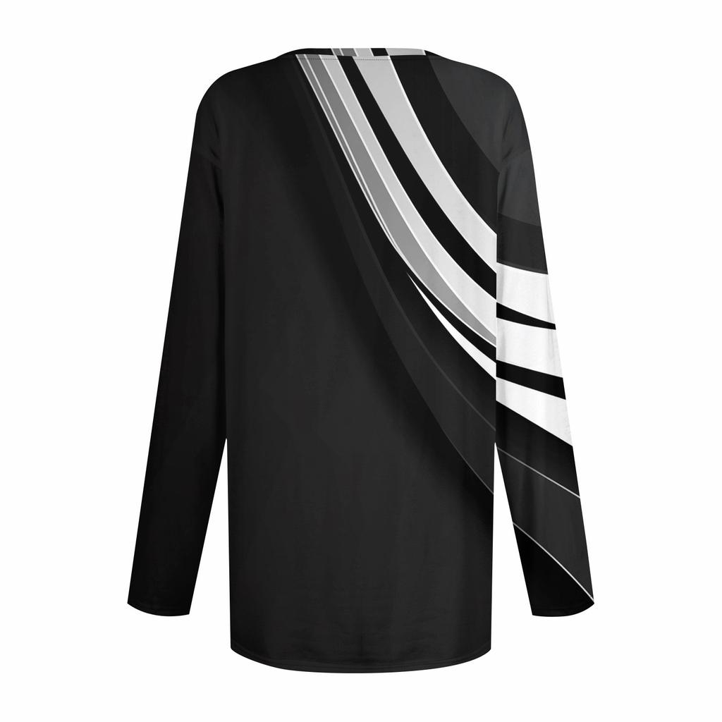 Women's Sweatshirt Pullover Active Sportswear Pocket Print Casual Round Neck Long Sleeve Top