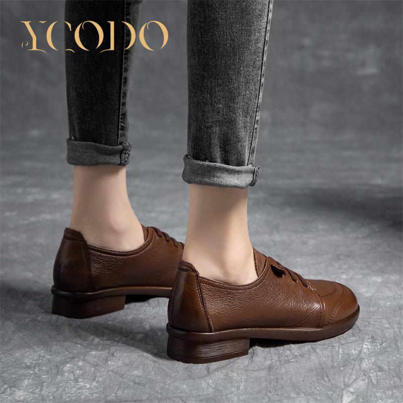 Женская обувь. Удобные туфли из натуральной кожи на мягкой подошве. 38 чёрный — фото 4