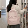 Large Capacity Minimalist Rucksack Sweet Student School Bag Fashion Polka Dot Backpack  Commute