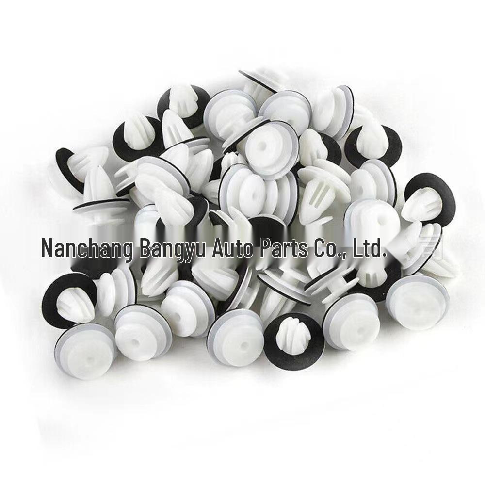 Universal White Padded Snap Fastener for Car Door Panels