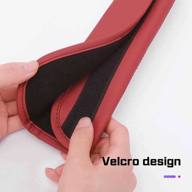 For Mazda CX5 MX3 MX5 2 5 3 6 CX-8 CX-3 CX-5 CX-7 M3 Car Shoulder Protector Pad Leather Interior Safety Belt Cover Accessories