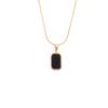 Titanium steel stainless steel necklace collarbone chain pendant European and American sweet hot-selling necklace Internet celebrity jewelry