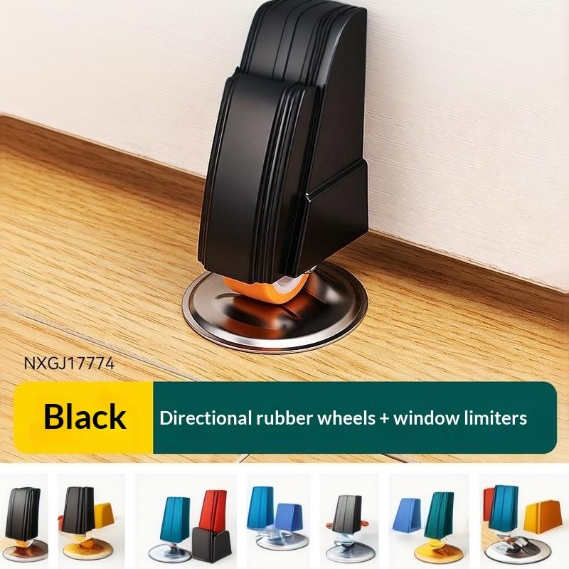 Sagging Door Repair Wheel Hydraulic Buffering Quiet Operation Auto Lock Perfect For Home Wooden Doors