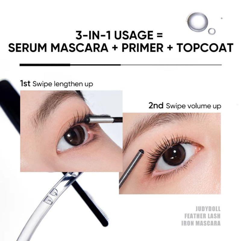Judydoll - [Doppel-Flügel] Serum Mascara - 2 Farben