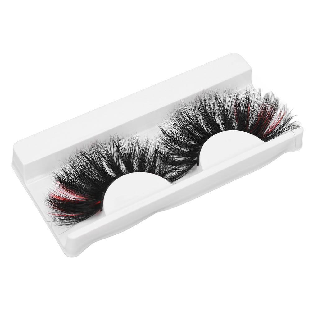 0.98in Dramatic Colored False Eyelashes Fluffy Color False Eyelashes for Performance 112A 2C