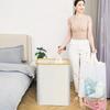 Bamboo Laundry Hamper: Large Capacity Basket with Waterproof Liner & Lid for Clothes Storage