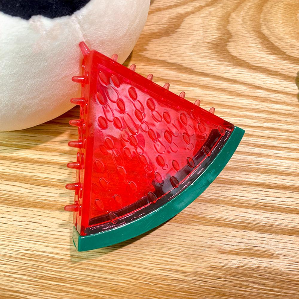 Pet Freezable Cooling Chew Toy Dog Cat toy Summer Pineapple Lemon Watermelon Design Durable Bite-Resistant Dog Ice Frozen Toys