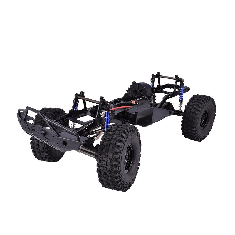 12.3 inch Chassis Frame Wheelbase Mounted DIY Toys For 1/10 SCX10II 90046 90047 Remote Control Crawler Car Parts Base Set