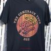 Zac Brown Band T-Shirt Gr. M The Comeback Tour 2021 Country Erwachsenen Schwarz Vintage Oberteil Für Jeden Tag Unisex Grafik