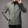 Genuine leather jackets for men, sheepskin spring and autumn new motorcycle leather jackets, lapel autumn clothes