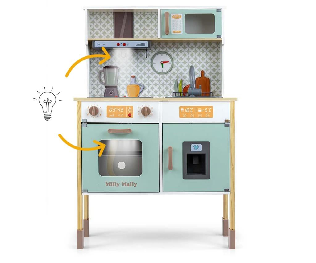 MILLY MALLY Bjorn Wooden Kitchen - Mint