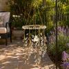 Cattura Sole Ramo di Salice Cristallo Finto Decorazione Esterna a Cascata di Perline Campanellino a Vento per Giardino Portico Patio Cortile Finestra