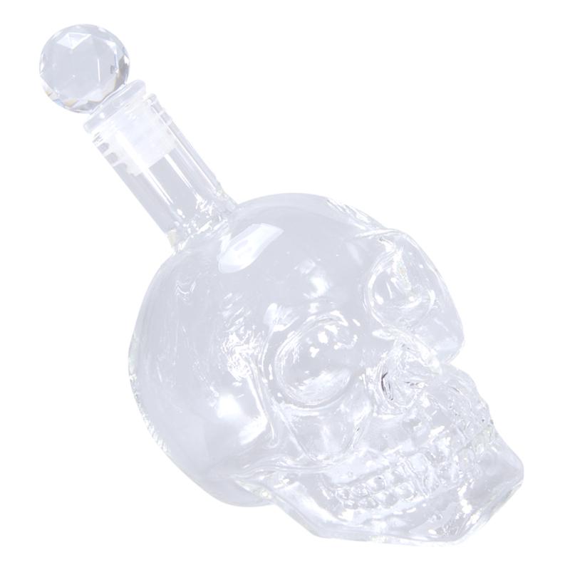 Butelkowanie butelek ze szklaną czaszką do karafki (350ML)