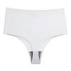 European & American Women's High-Waisted Seamless Ice Silk Thong - Invisible Sports Fitness Underwear