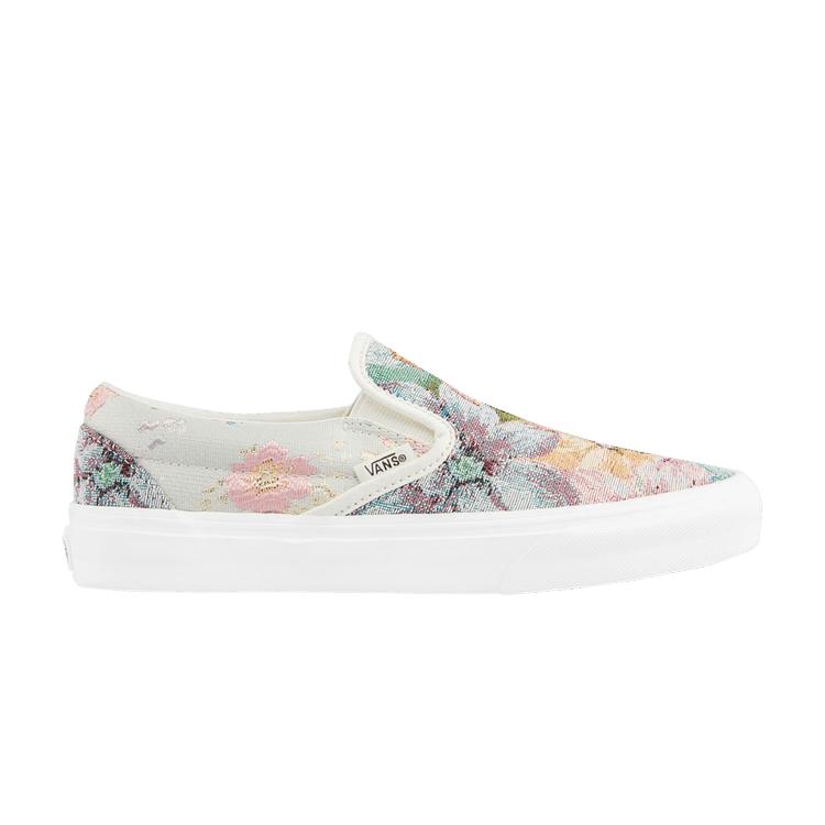 

Женские кроссовки Vans Classic Slip-On Tapestry разноцветные белоснежные VN0A4U382PZ