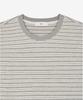 Tienjiti W Vintage Striped Tee (Vintage Gray) Tnts6E206G2