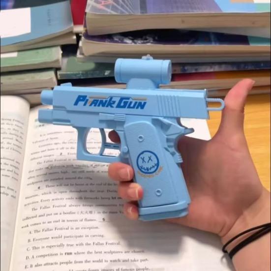 Prank Water Shooter Toy Two-Way Water Sprinkler Refillable Prank Spray Forward Backward Outdoor Water Play Toy for Office School