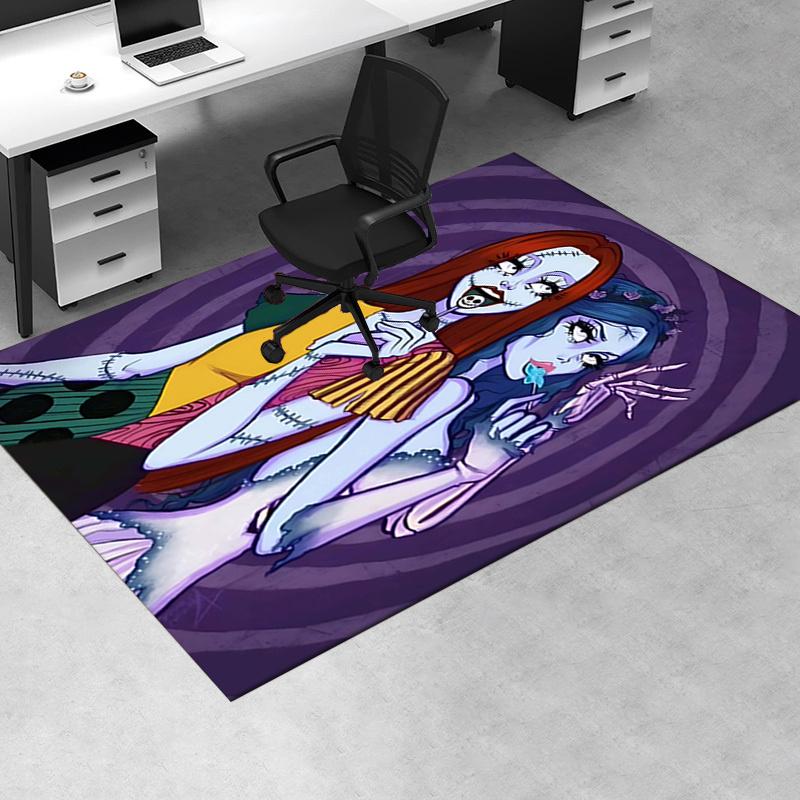 Spooky Office Chair Mat: Perfect for Halloween Decor, Office Use, and More!.122331a