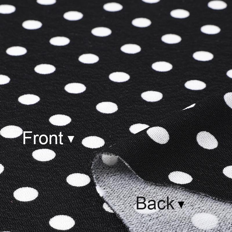 Pure Cotton Elastic Knitted Jersey Fabric for Bedding Women's Dresses T-shirts Shirts Home Wear DIY Clothing 0.5m/1m/2m