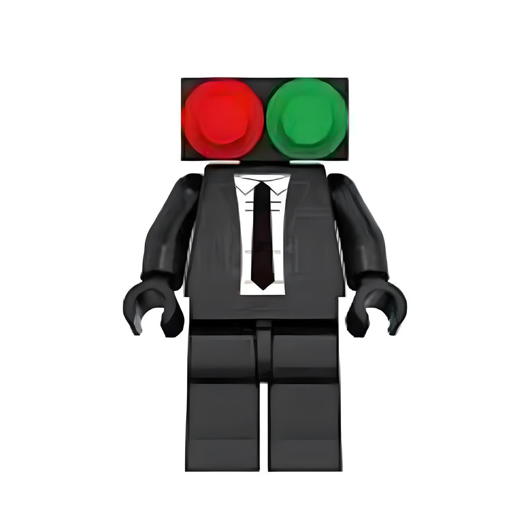 Assembling Educational Building Block Wn Toilet Man Series Audio Man Monitoring Man Tv Man Doll Building Block Toy