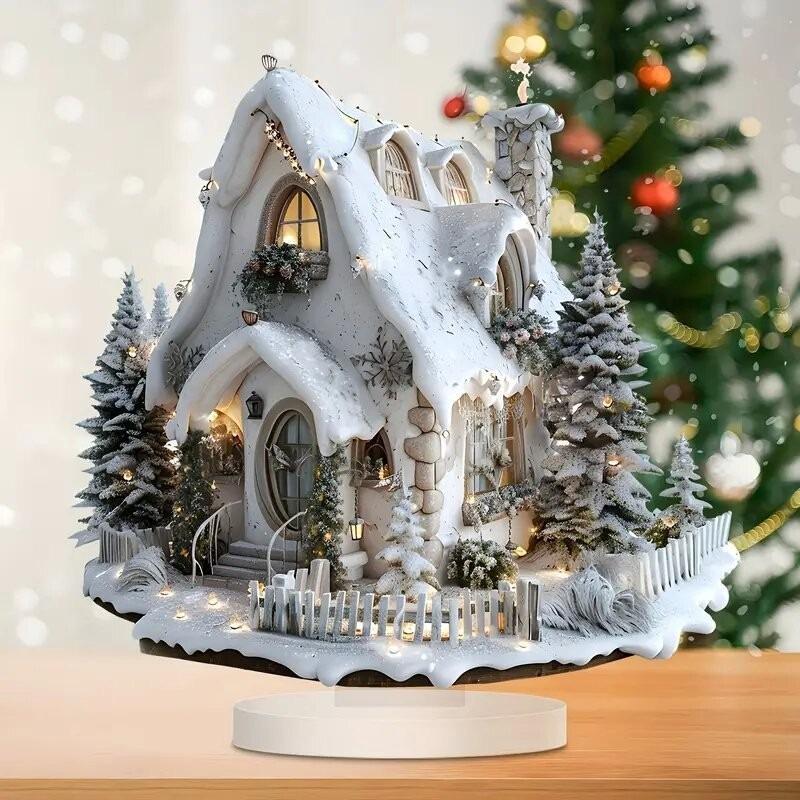 1 PCS of Festival Decoration, Christmas Style, Multi-functional Desktop Decoration for Home,office Andbedroom, Unique Gift Idea