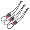 3pcs Fishing Quick Rod Ties Leash for Pole Holders Organizer Stretchy Cord Straps