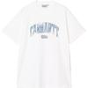 Loose Fit Logo Graphic Crew Neck Short Sleeve T-Shirt Men Tops White I034766-02-4G