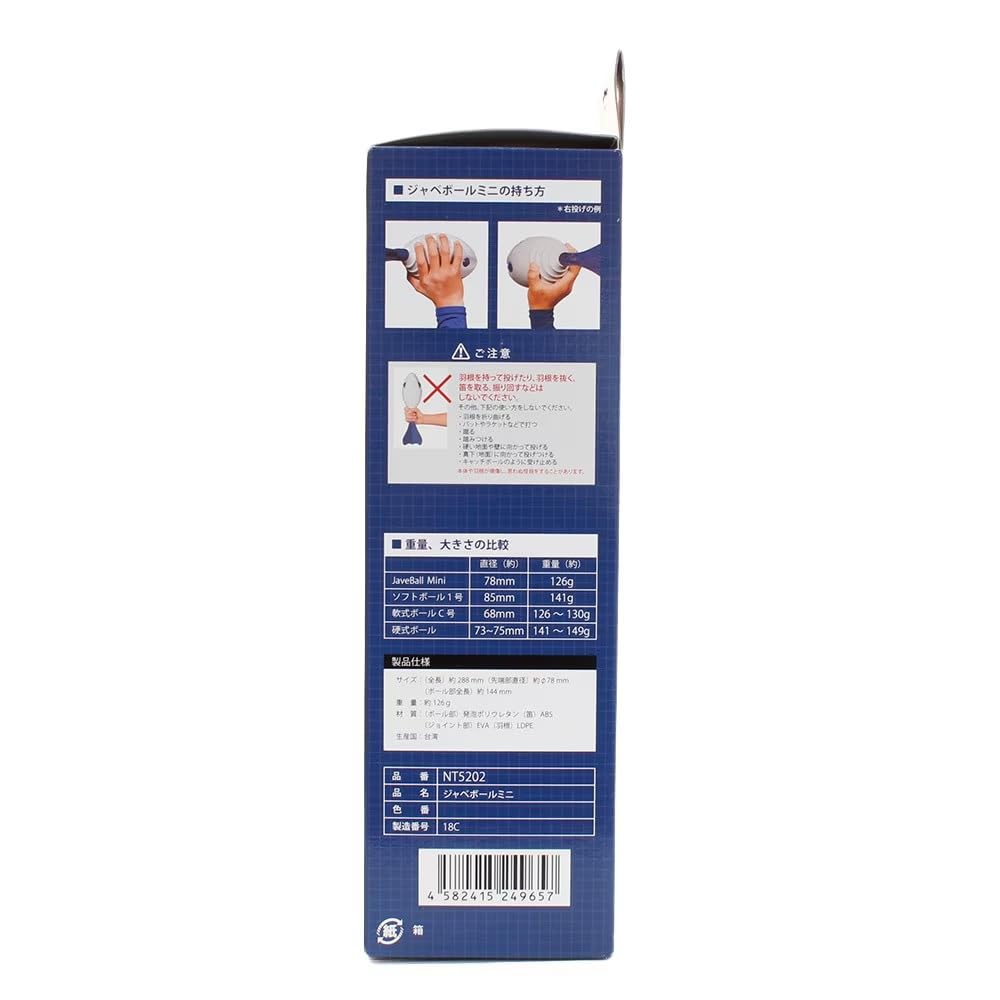 NISHI Jabe Ball Mini NT5202 Blue (Nishi Sports)