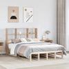 VidaXL Bunk Bed Without Mattress 140x190 Cm Solid Wood, Bed, Bedroom Furniture, Bed with Storage, Bed 3323947